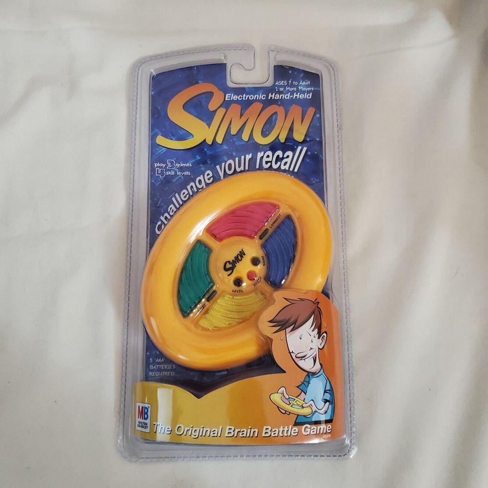 Milton Bradley 2002 SIMON Electronic Hand-Held Mini 25TH Anniversary Version-New